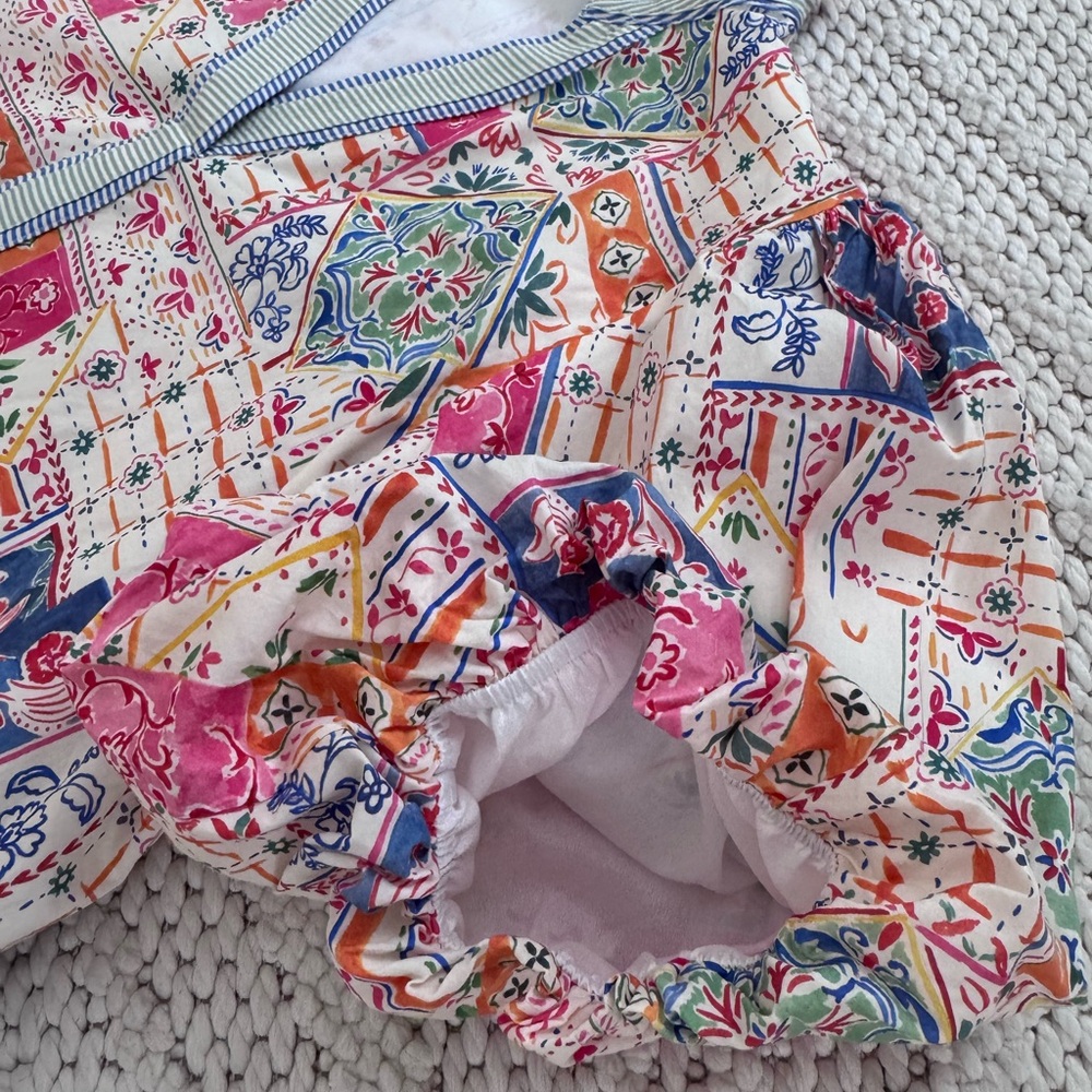 Thml Multicolor Geometric Patchwork Dress - image 5